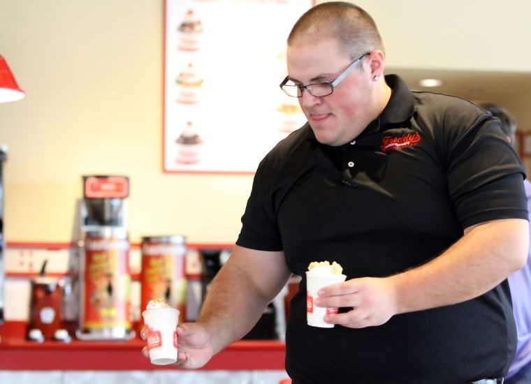 Freddy's creates sundae for USO